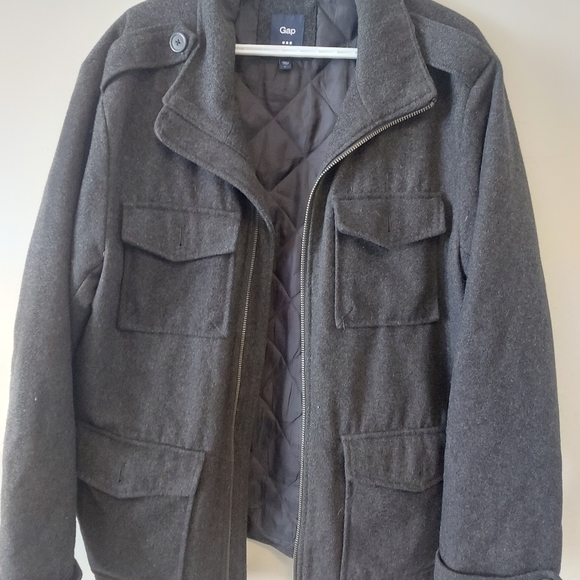 Gap mens large size wool coat - Picture 1 of 3